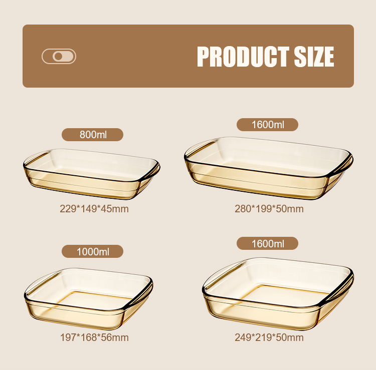Amber Baking Tray Baking Dish Set Amber Baking Tray Baking Dish Set
