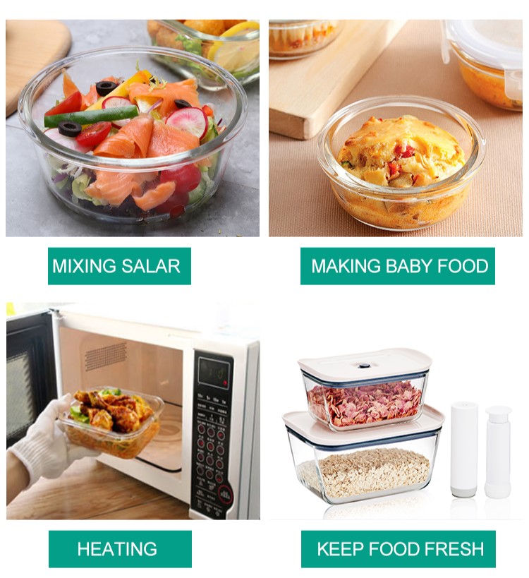 Vacuum Glass Airtight Storage Containers Vacuum Glass Airtight Storage Containers