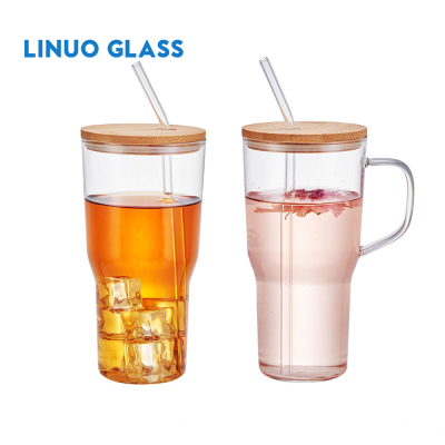 Set di bicchieri da birra con coperchio