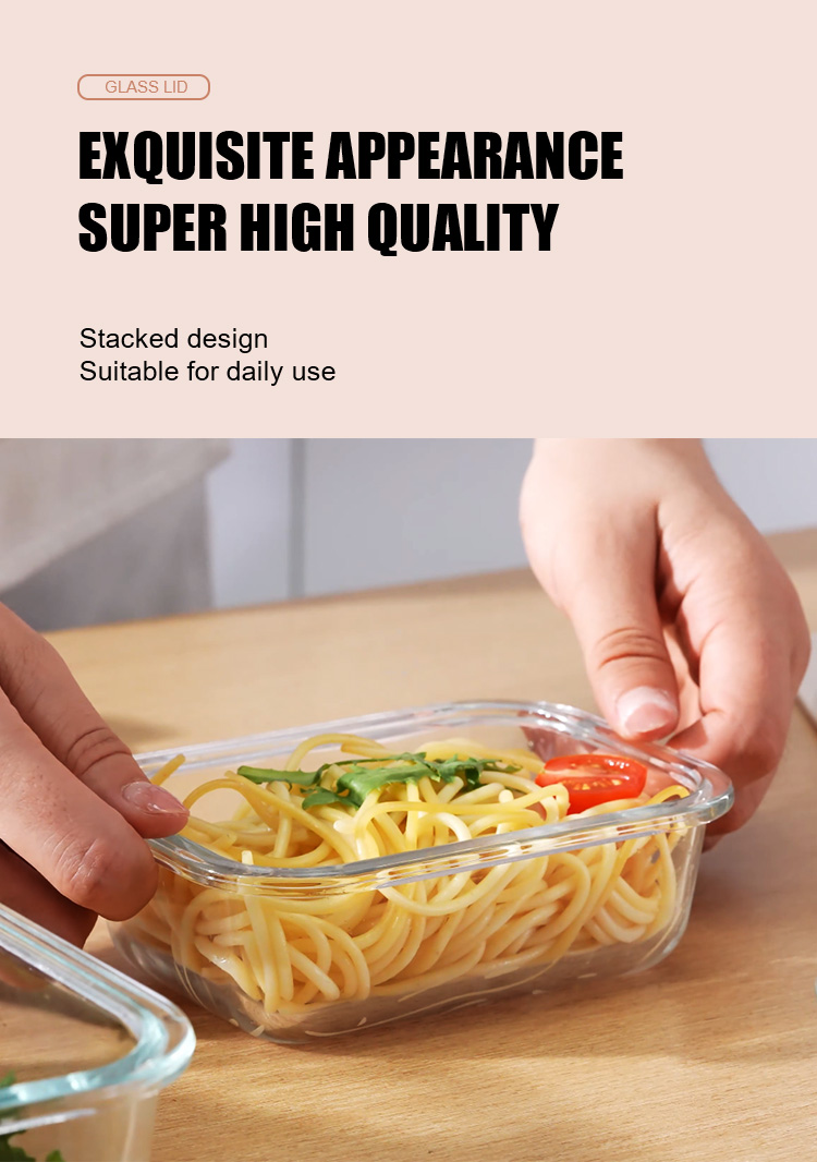 Glass Lunch Containers With Glass Lid Glass Lunch Containers With Glass Lid