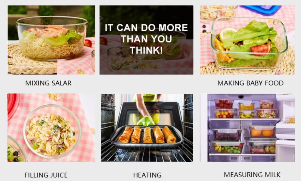 Food Lunch Glass Food Storage Containers Food Lunch Glass Food Storage Containers